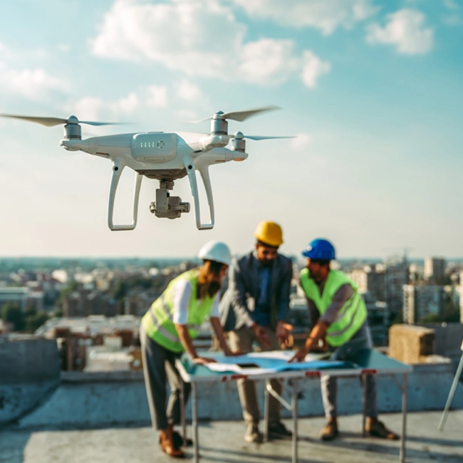 Drone inspection of buildings and infrastructure for asset condition assessment