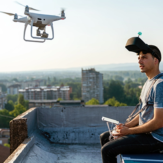 Professional creative aerial photography and video captured using drones