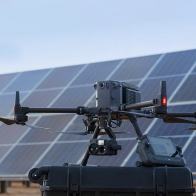 LiDAR and thermal drone inspection for non contact asset and terrain analysis