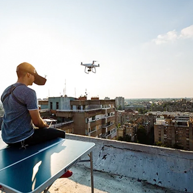Drone based aerial mapping and surveying for accurate spatial data and analysis